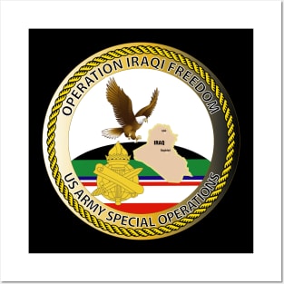 OIF - Emblem - Operation Iraqi Freedom - CA Posters and Art